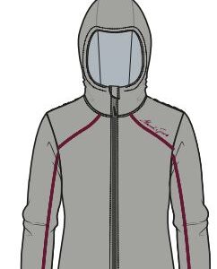 Da. Fleece-Jacke