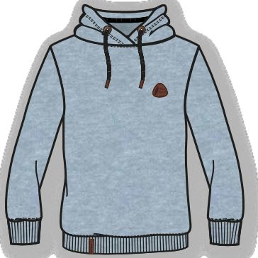 He. Hoodie